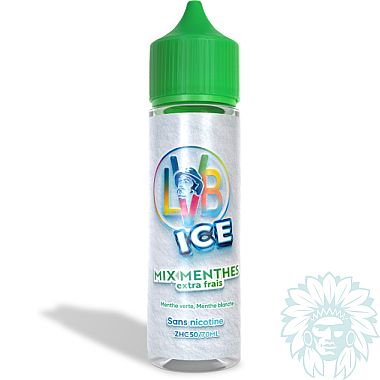 LVB Ice Mix Menthes (Mix Mint) 50ml shortfill e-liquid