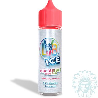 LVB Ice Mix Bubble 50ml shortfill e-liquid
