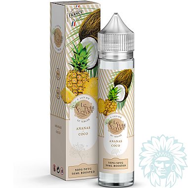 Le Petit Verger Ananas Coco (Pineapple Coconut) 50ml shortfill e-liquid