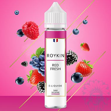 Roykin Red Fresh 50ml shortfill e-liquid