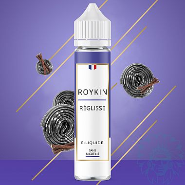 Roykin Réglisse (Licorice) 50ml shortfill e-liquid