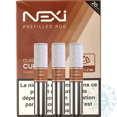 Aspire Nexi Classic Cubain (cuban) cartridge (3 pack)