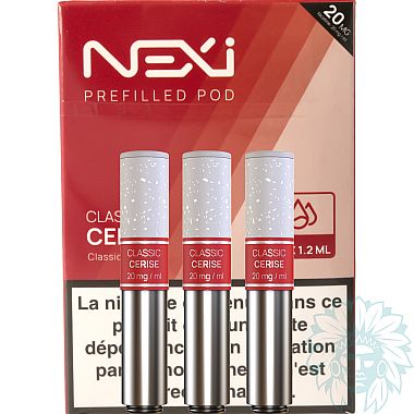 Aspire Nexi Classic Cerise (cherry) cartridge (3 pack)