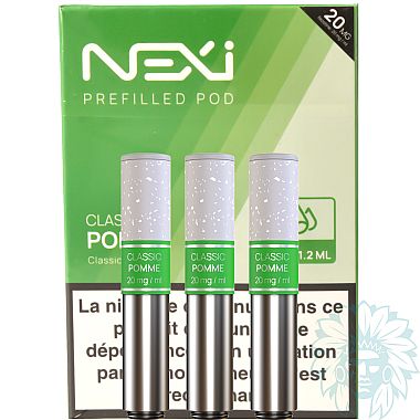 Aspire Nexi Classic Pomme (apple) cartridge (3 pack)