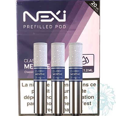 Aspire Nexi Classic Menthe (mint) cartridge (3 pack)