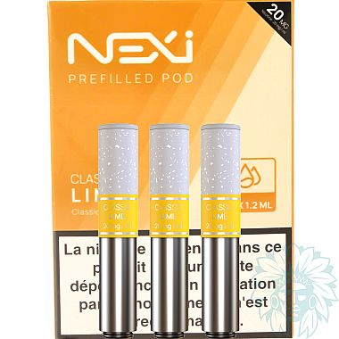 Aspire Nexi Classic Lime cartridge (3 pack)