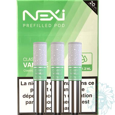 Aspire Nexi Classic Vanille (vanilla) cartridge (3 pack)