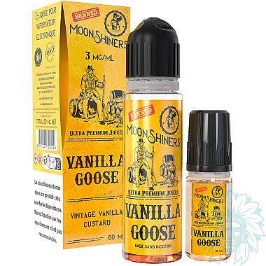 Moonshiners Vanilla Goose 60ml shortfill e-liquid