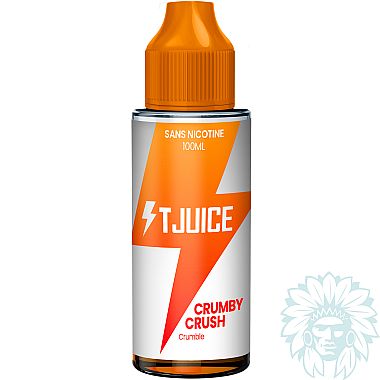 TJuice Crumby Crush 100ml shortfill e-liquid