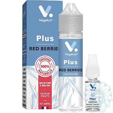 E-liquide Vegetol Plus Red Berries 60ml