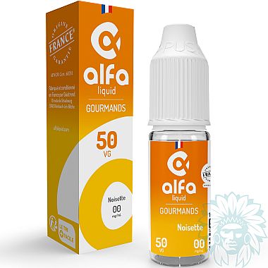 Alfaliquid Noisette 50/50 (Hazelnut) e-liquid