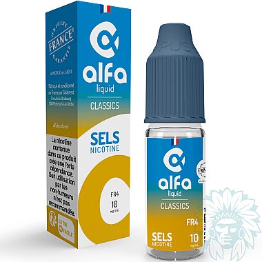 Alfaliquid FR4 nicotine salt e-liquid