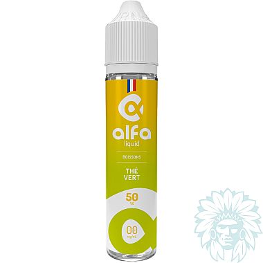 E-liquide Alfaliquid Thé Vert 50ml