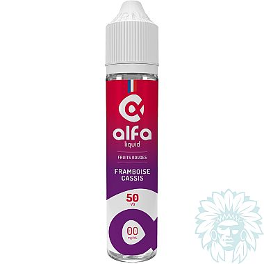 E-liquide Alfaliquid Framboise Cassis 50ml