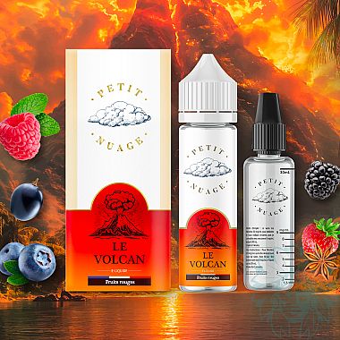 Petit Nuage Le Volcan (The Volcano) 60ml shortfill e-liquid