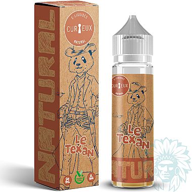 Curieux Natural Le Texan (The Texan) 50ml shortfill e-liquid