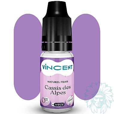 Vincent Cassis des Alpes (Alpine Blackcurrant) e-liquid
