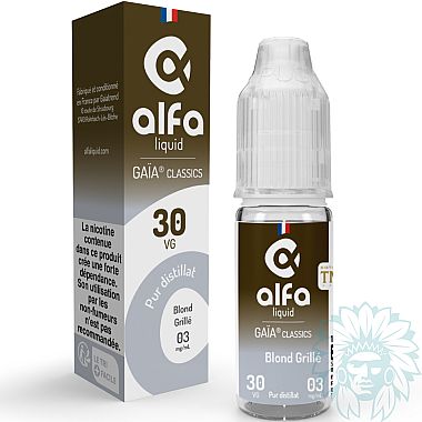 Alfaliquid Gaia Classics Blond Grillé (Toasted Blond) e-liquid