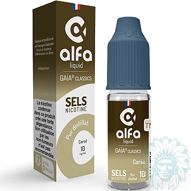 Alfaliquid Gaia Classics Corsé (Strong) nicotine salt e-liquid