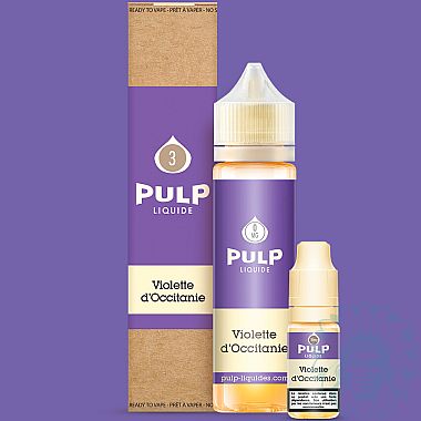 Pulp Violette d'Occitanie (Violet of Occitania) 60ml shortfill e-liquid