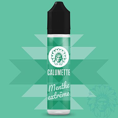 Calumette Extreme Mint 50ml shortfill e-liquid