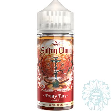 Sultan Cloud Fruity Fury 100ml shortfill e-liquid
