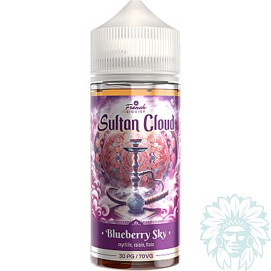 Sultan Cloud Blueberry Sky 100ml shortfill e-liquid
