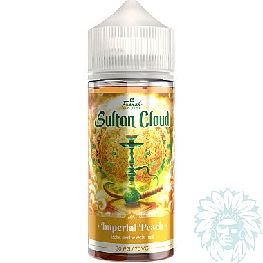 Sultan Cloud Imperial Peach 100ml shortfill e-liquid