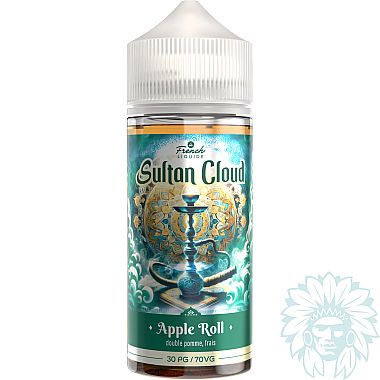 Sultan Cloud Apple Roll 100ml shortfill e-liquid