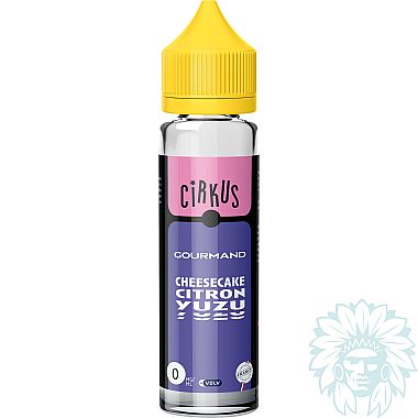 Cirkus Cheesecake Citron Yuzu (Lemon Yuzu Cheesecake) 50ml shortfill e-liquid