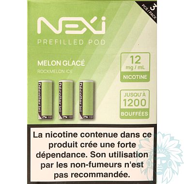 Aspire Nexi Melon Glacé (Melon Ice) cartridge (3 pack)