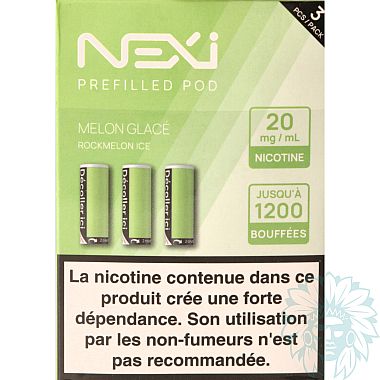 Aspire Nexi Melon Glacé (Melon Ice) cartridge (3 pack)