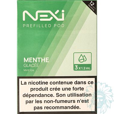 Aspire Nexi Menthe Glacée (Ice Mint) cartridge (3 pack)