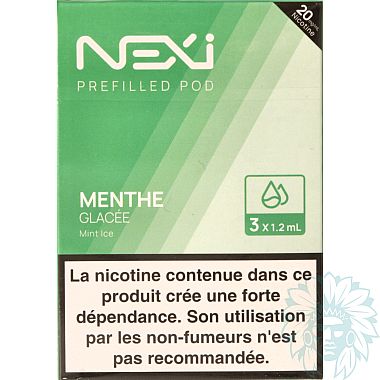 Aspire Nexi Menthe Glacée (Ice Mint) cartridge (3 pack)