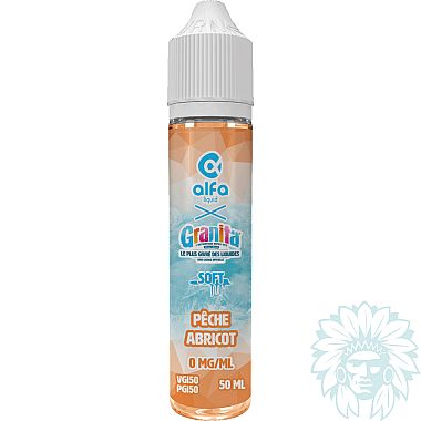 Granita Soft Pêche Abricot (Peach Apricot) 50ml shortfill e-liquid