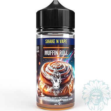 Halo Muffin Roll 50ml shortfill e-liquid