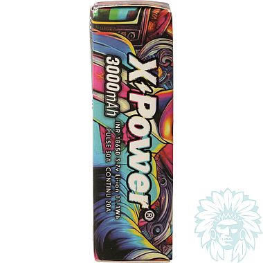 X Power 18650 - 3000mAh - 30 A replacement battery (Sold individually)