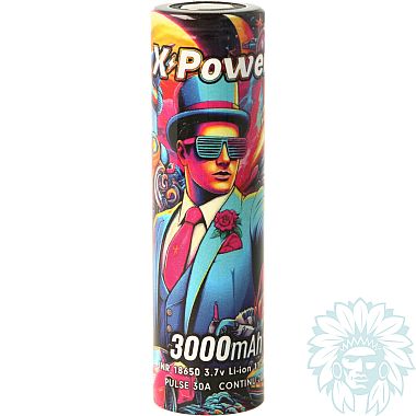 X Power 18650 - 3000mAh - 30 A replacement battery (Sold individually)