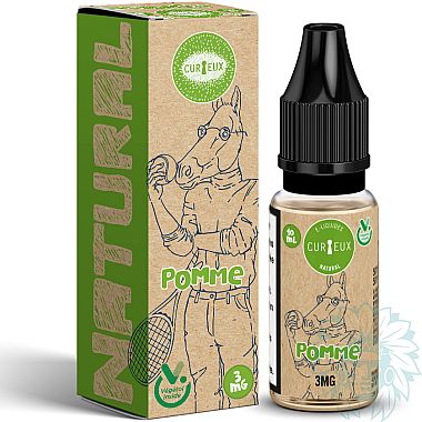 Curieux Natural Pomme (Apple) e-liquid