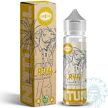 Curieux Natural RY4 50ml shortfill e-liquid