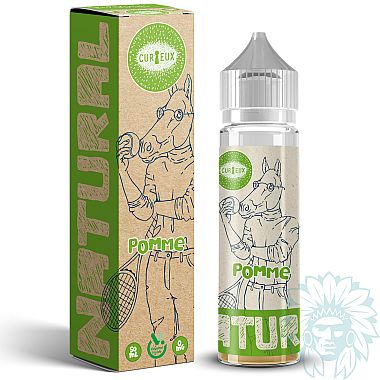 E-liquide Curieux Natural Pomme 50ml