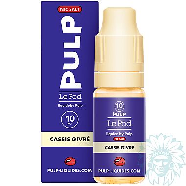 E-liquide Pulp Le Pod Liquide Cassis Givré