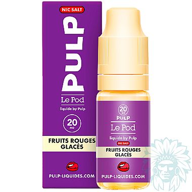 E-liquide Pulp Le Pod Liquide Fruits Rouges Glacés