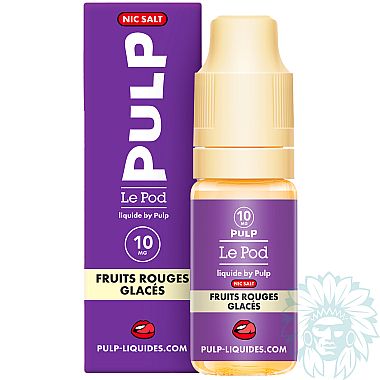 E-liquide Pulp Le Pod Liquide Fruits Rouges Glacés