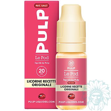E-liquide Pulp Le Pod Liquide Licorne Recette Originale