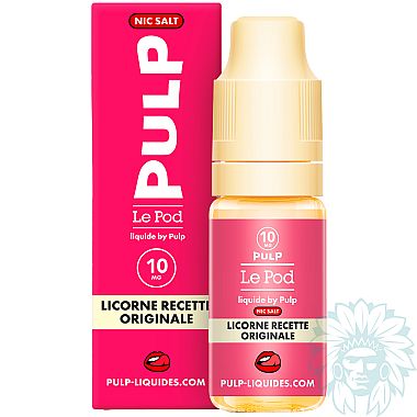 E-liquide Pulp Le Pod Liquide Licorne Recette Originale
