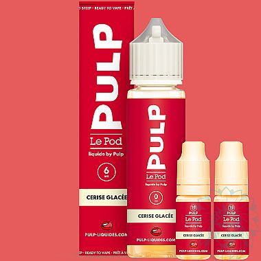 E-liquide Pulp Le Pod Liquide Cerise Glacée 60ml