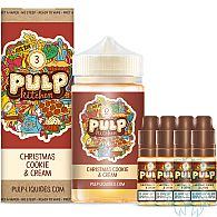 Pulp Kitchen Christmas Cookie & Cream 200ml shortfill e-liquid