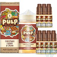 Pulp Kitchen Christmas Cookie & Cream 200ml shortfill e-liquid