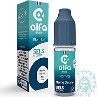 Alfaliquid Menthe Glaciale (Glacial Mint) nicotine salt e-liquid